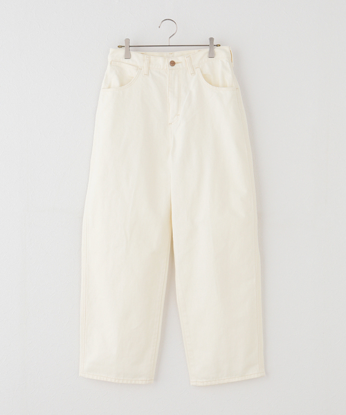 B.C STOCK(ベーセーストック)の「【WEB+一部店舗限定】Wrangler / ラングラー BARREL(デニムパンツ・レディース・ホワイト/ネイビー・MEDIUM/SMALL)」の10枚目の写真