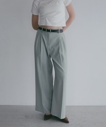 MANOF（マノフ）の「TUCK WIDE PANTS（その他パンツ）」