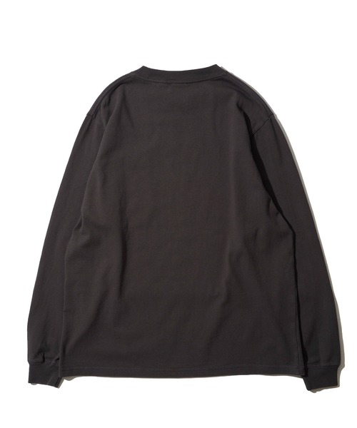 Goodwear(グッドウェア)の「【Goodwear/グッドウェア】7.6オンス USAコットン 無地 ポケット付きロングスリーブクルーネックTシャツ(Tシャツ/カットソー・メンズ・チャコールグレー/ブラック/ホワイト/ライトカーキ・X-LARGE/MEDIUM/LARGE)」の10枚目の写真