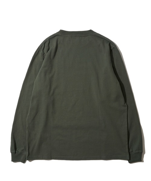 Goodwear(グッドウェア)の「【Goodwear/グッドウェア】7.6オンス USAコットン 無地 ポケット付きロングスリーブクルーネックTシャツ(Tシャツ/カットソー・メンズ・チャコールグレー/ブラック/ホワイト/ライトカーキ・X-LARGE/MEDIUM/LARGE)」の12枚目の写真