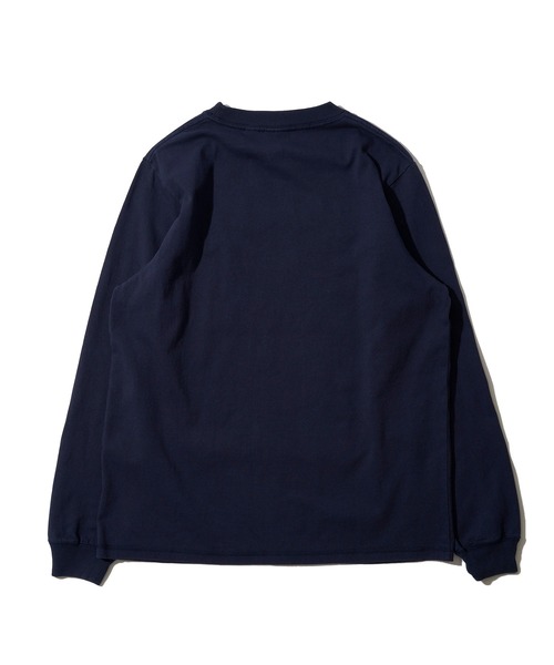 Goodwear(グッドウェア)の「【Goodwear/グッドウェア】7.6オンス USAコットン 無地 ポケット付きロングスリーブクルーネックTシャツ(Tシャツ/カットソー・メンズ・チャコールグレー/ブラック/ホワイト/ライトカーキ・X-LARGE/MEDIUM/LARGE)」の14枚目の写真