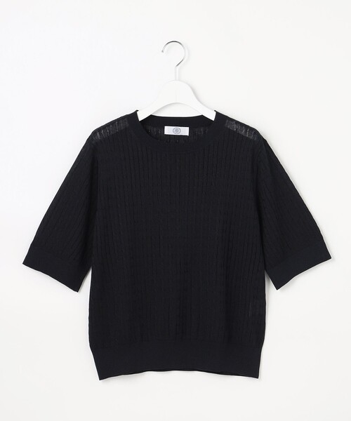 J.PRESS(ジェイプレス)の「【アンサンブル着用可】Vis/Peスパーク クルーネック プルオーバー(ニット/セーター・レディース・オレンジ系/ピーコックグリーン系/ネイビー系/ホワイト系・LARGE/MEDIUM)」の17枚目の写真