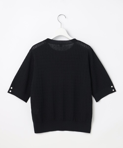 J.PRESS(ジェイプレス)の「【アンサンブル着用可】Vis/Peスパーク クルーネック プルオーバー(ニット/セーター・レディース・オレンジ系/ピーコックグリーン系/ネイビー系/ホワイト系・LARGE/MEDIUM)」の18枚目の写真