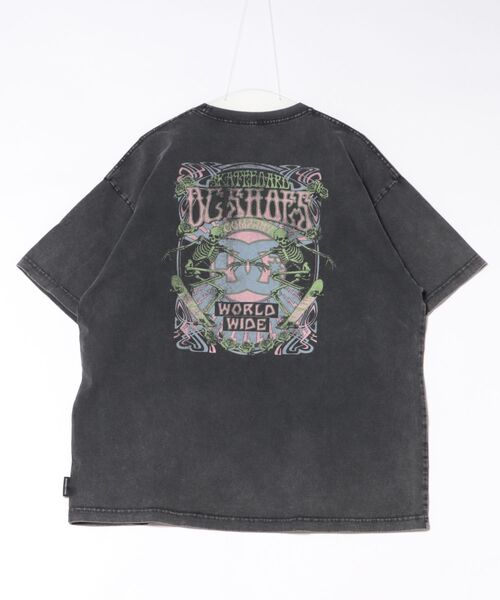 DC SHOES(ディーシーシューズ)の「DC SHOES メンズ 26 DOUBLE SKULL SS Tシャツ 【2026年春夏モデル】/バックプリント半袖Tシャツ(Tシャツ/カットソー・メンズ・ホワイト/ブラック/ベージュ/スミクロ・MEDIUM/LARGE/X-LARGE)」の5枚目の写真