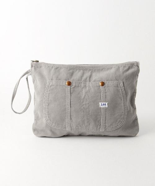 Another Edition(アナザーエディション)の「Lee クラッチバッグ/Lee CLUTCH BAG(クラッチバッグ・レディース・ホワイト/ライトグレー/ピンク・フリー)」の1枚目の写真