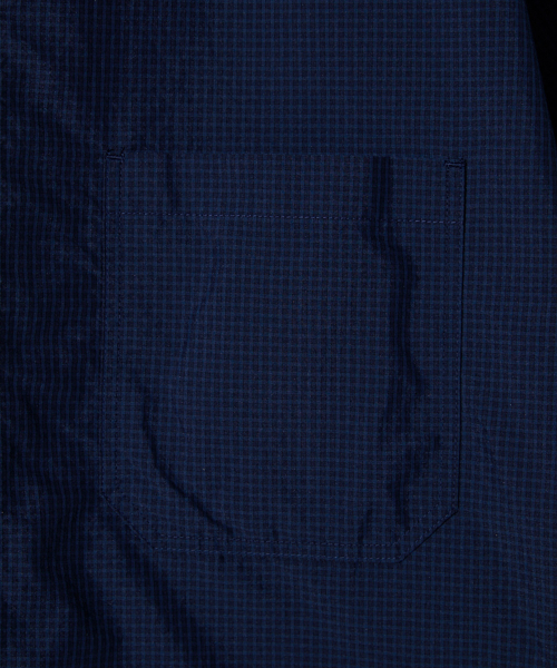 HORLISUN(ホーリーサン)の「Joshua Small Check Shirt Jacket Navy(シャツ/ブラウス・メンズ・その他・SMALL/MEDIUM/LARGE)」の9枚目の写真