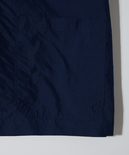 HORLISUN(ホーリーサン)の「Joshua Small Check Shirt Jacket Navy(シャツ/ブラウス・メンズ・その他・SMALL/MEDIUM/LARGE)」の10枚目の写真