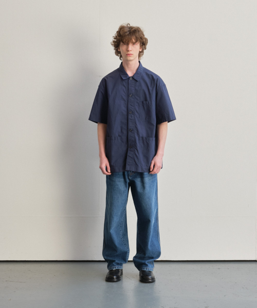 HORLISUN(ホーリーサン)の「Joshua Small Check Shirt Jacket Navy(シャツ/ブラウス・メンズ・その他・SMALL/MEDIUM/LARGE)」の2枚目の写真