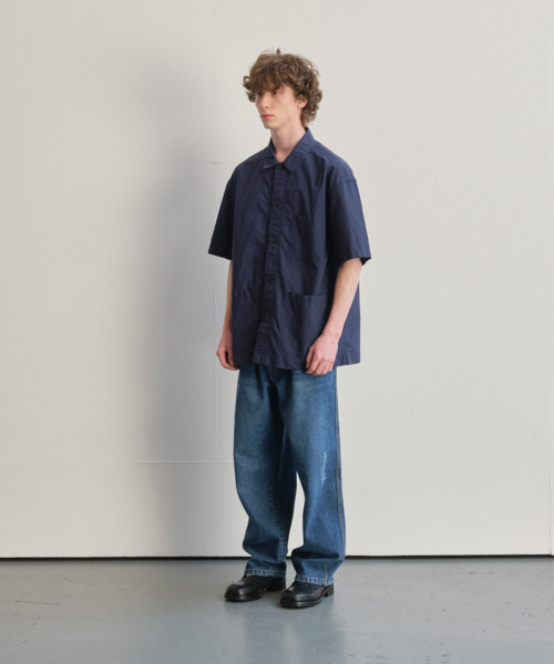 HORLISUN(ホーリーサン)の「Joshua Small Check Shirt Jacket Navy(シャツ/ブラウス・メンズ・その他・SMALL/MEDIUM/LARGE)」の3枚目の写真