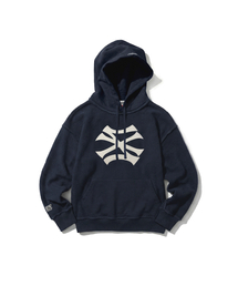 EXTRAORDINARY（エクストラオーディナリー）の「REVERSIBLE EX LOGO HOODIE NAVY（パーカー）」