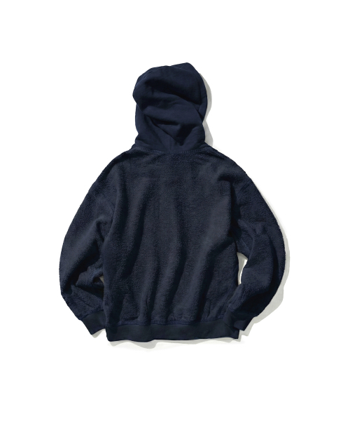 EXTRAORDINARY（エクストラオーディナリー）の「REVERSIBLE EX LOGO HOODIE NAVY（パーカー・メンズ・その他・MEDIUM/LARGE/X-LARGE）」の2枚目の写真