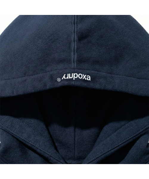 EXTRAORDINARY（エクストラオーディナリー）の「REVERSIBLE EX LOGO HOODIE NAVY（パーカー・メンズ・その他・MEDIUM/LARGE/X-LARGE）」の4枚目の写真