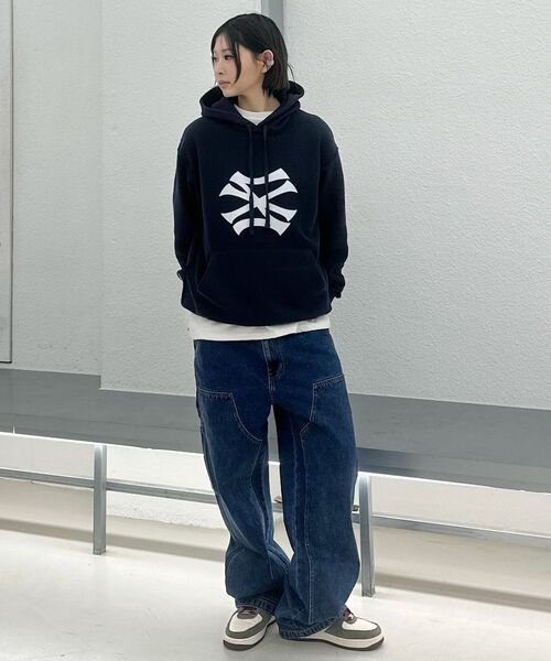 EXTRAORDINARY（エクストラオーディナリー）の「REVERSIBLE EX LOGO HOODIE NAVY（パーカー・メンズ・その他・MEDIUM/LARGE/X-LARGE）」の11枚目の写真