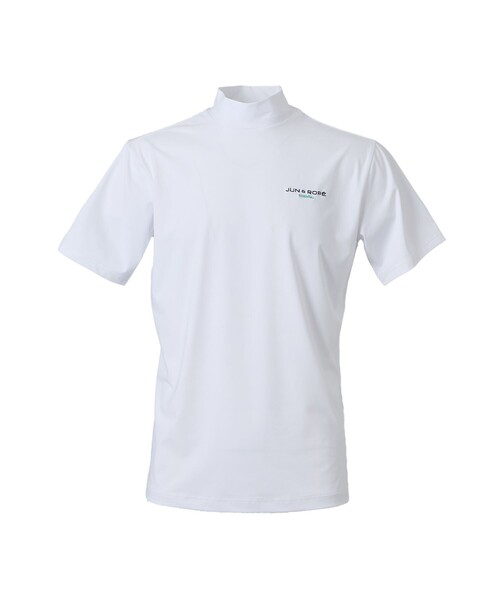 ESSENTIAL】半袖モックネックシャツ/UV・吸水速乾（Tシャツ/カットソー