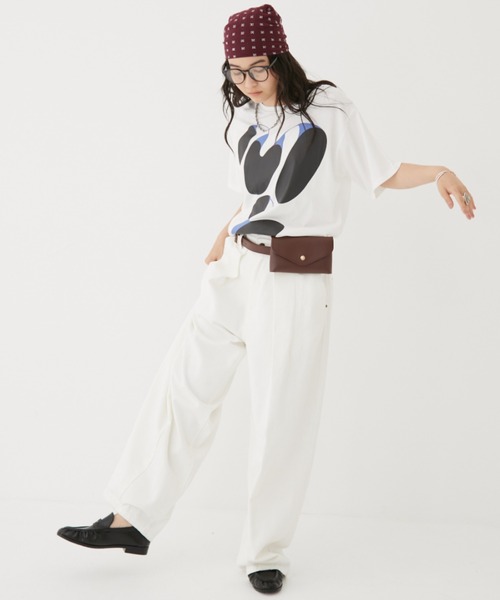 MIRROR STOKE(ミラーストーク)の「【ZOZO限定/追加】MS GRAPHIC TSHIRT/ミラーストークグラフィックティーシャツ(Tシャツ/カットソー・レディース・チャコールグレー/オフホワイト・MEDIUM)」の17枚目の写真