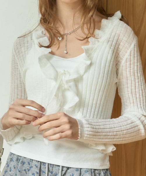 Birthday room（バースデイルーム）の「ハートパールネックレス/heart pearl necklace（ネックレス・レディース・シルバー・FREE）」の4枚目の写真