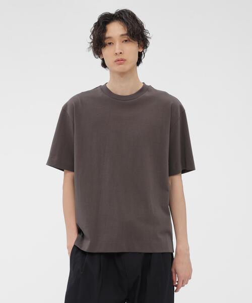 MARGARET HOWELL(マーガレットハウエル)の「FINE DENSE COTTON JERSEY TOP(Tシャツ/カットソー・メンズ・グレー系その他4/ブルー系その他4/ホワイト・LARGE/MEDIUM/X-LARGE)」の1枚目の写真