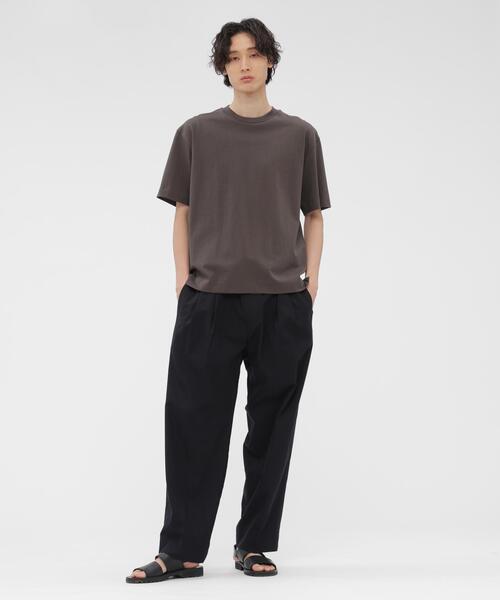 MARGARET HOWELL(マーガレットハウエル)の「FINE DENSE COTTON JERSEY TOP(Tシャツ/カットソー・メンズ・グレー系その他4/ブルー系その他4/ホワイト・LARGE/MEDIUM/X-LARGE)」の4枚目の写真