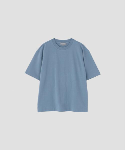 MARGARET HOWELL(マーガレットハウエル)の「FINE DENSE COTTON JERSEY TOP(Tシャツ/カットソー・メンズ・グレー系その他4/ブルー系その他4/ホワイト・LARGE/MEDIUM/X-LARGE)」の17枚目の写真