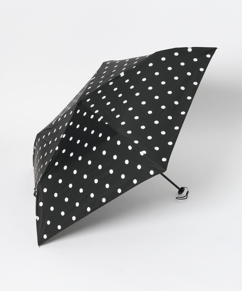 Me%(ミィパーセント)の「【晴雨兼用】DOTminiカサ 636361(折りたたみ傘・レディース・ブラウン/ブラック/アイボリー・FREE)」の9枚目の写真