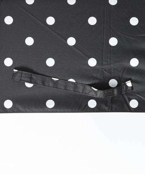 Me%(ミィパーセント)の「【晴雨兼用】DOTminiカサ 636361(折りたたみ傘・レディース・ブラウン/ブラック/アイボリー・FREE)」の18枚目の写真