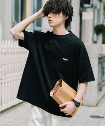 PENNEYS（ぺニーズ）の「PENNEYS 別注コラボオーバーサイズFOXワッペン刺繍半袖Tシャツ（Tシャツ/カットソー）」