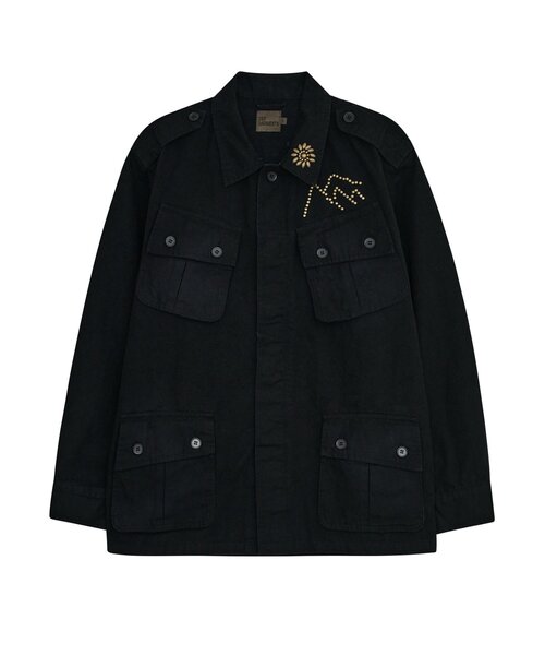 CIAOPANIC(チャオパニック)の「【DEFGARMENTS/デフガーメンツ】COTTON FIELD JACKET(その他アウター・レディース・ブラック/ベージュ・LARGE/SMALL)」の6枚目の写真