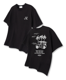 ドライブザロード オーバーサイズ 半袖Tシャツ ブラック