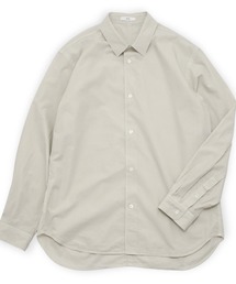 ATON（エイトン）の「【ATON】 COTTON CASHMERE OXFORD OVERSIZED LONG
