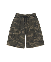 TONSIL（トンスル）の「ヴィンテージカモロングバermudaパンツ（その他パンツ）」