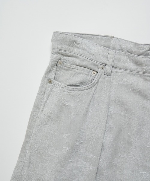 TAAKK(ターク)の「【TAAKK/ターク】別注 SHORT PANTS(その他パンツ・メンズ・ダークグレー/ライトグレー・2/1)」の7枚目の写真