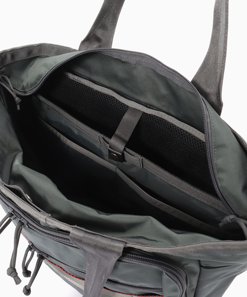 BRIEFING（ブリーフィング）の「BRIEFING / ブリーフィング BS BOX TOTE AG（トートバッグ・メンズ・グレー・FREE）」の6枚目の写真