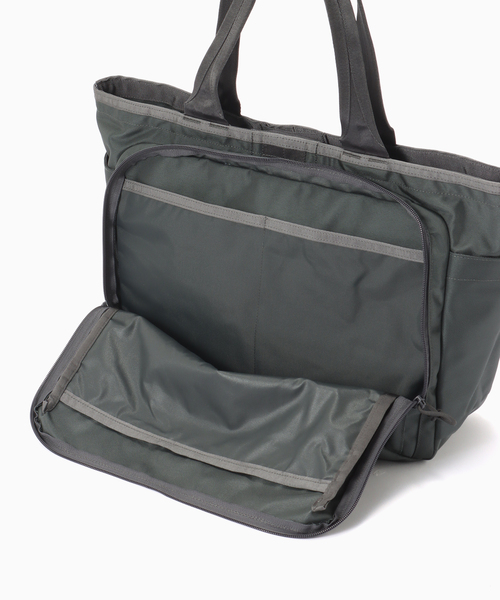 BRIEFING（ブリーフィング）の「BRIEFING / ブリーフィング BS BOX TOTE AG（トートバッグ・メンズ・グレー・FREE）」の10枚目の写真