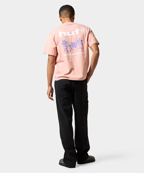 HUF(ハフ)の「BLOOM & GLOOM TEE(Tシャツ/カットソー・メンズ・ピンク系その他/ブラック/ホワイト・S/M/L/XL/XXL)」の5枚目の写真