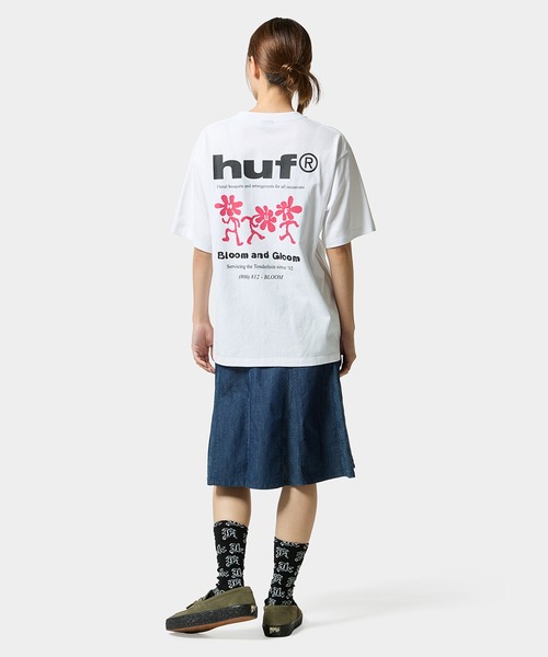 HUF(ハフ)の「BLOOM & GLOOM TEE(Tシャツ/カットソー・メンズ・ピンク系その他/ブラック/ホワイト・S/M/L/XL/XXL)」の22枚目の写真