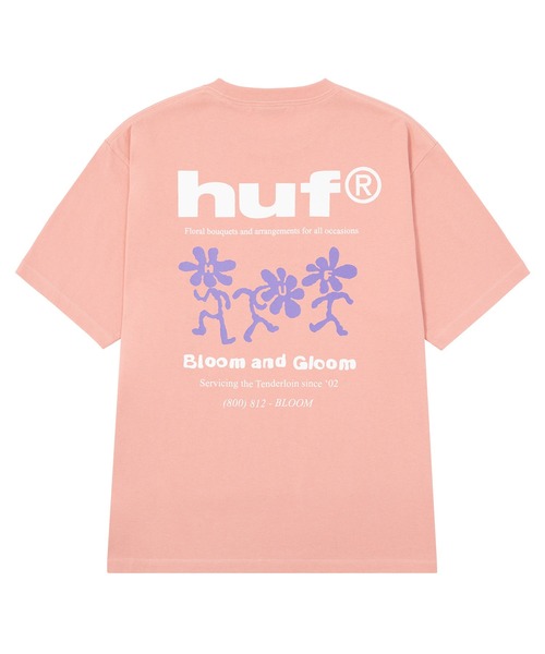 HUF(ハフ)の「BLOOM & GLOOM TEE(Tシャツ/カットソー・メンズ・ピンク系その他/ブラック/ホワイト・S/M/L/XL/XXL)」の18枚目の写真