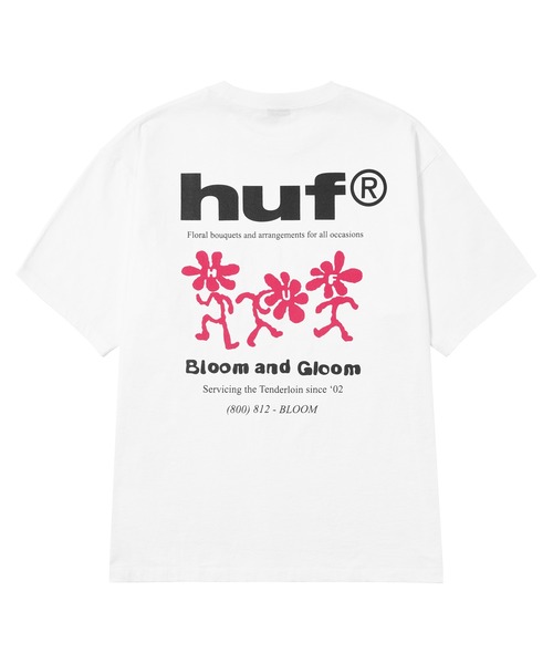 HUF(ハフ)の「BLOOM & GLOOM TEE(Tシャツ/カットソー・メンズ・ピンク系その他/ブラック/ホワイト・S/M/L/XL/XXL)」の14枚目の写真