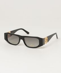 9five（ナインファイブ）の「【9FIVE】 9FIVE NOVEM LOC Black & 24K Gold Gradation Sunglasses（サングラス）」