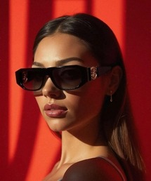 9five（ナインファイブ）の「【9FIVE】 9FIVE NOVEM LOC Black & 24K Gold Gradation Sunglasses（サングラス）」