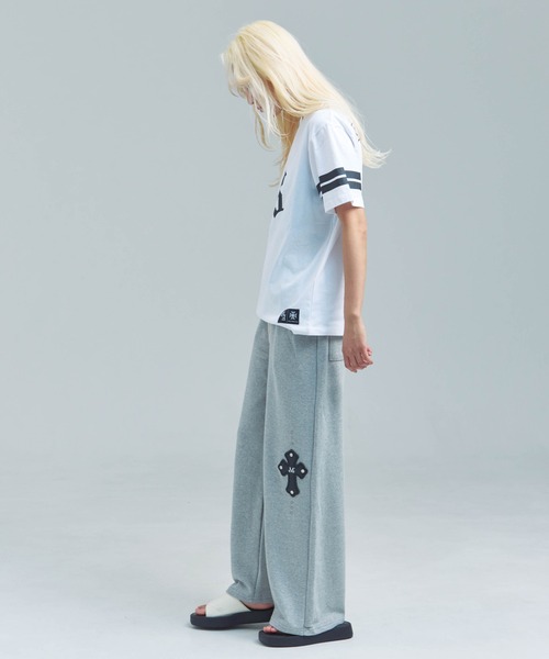 GALLIS ADDICTION（ガリスアディクション）の「GA 13-Football Tee（Tシャツ/カットソー・メンズ・ホワイト/ブラック・L/M）」の15枚目の写真