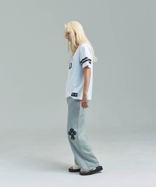 GALLIS ADDICTION（ガリスアディクション）の「GA 13-Football Tee（Tシャツ/カットソー・メンズ・ホワイト/ブラック・L/M）」の16枚目の写真