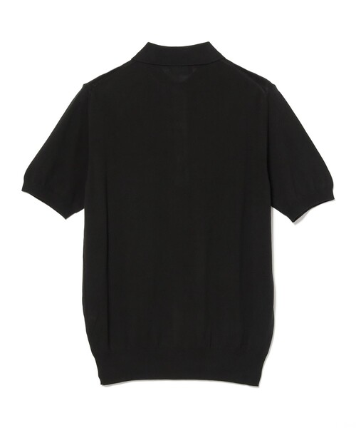 BEAMS F(ビームスエフ)の「【別注】MORGANO / コットン ショートスリーブ ニット ポロシャツ(ポロシャツ・メンズ・ネイビー/パープル/ブラウン/ブラック・46/48/50/52)」の19枚目の写真