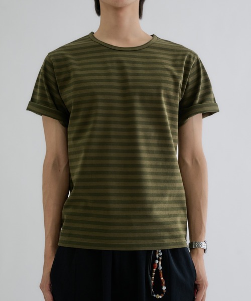 Assorted border short sleeve tee / アソートボーダーショート