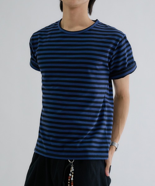 Assorted border short sleeve tee / アソートボーダーショート