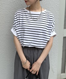 ikka | 【プチプラ1990円(税抜)】冷感ショルダータックプルオーバー【お得だ値/接触冷感】(Tシャツ/カットソー)
