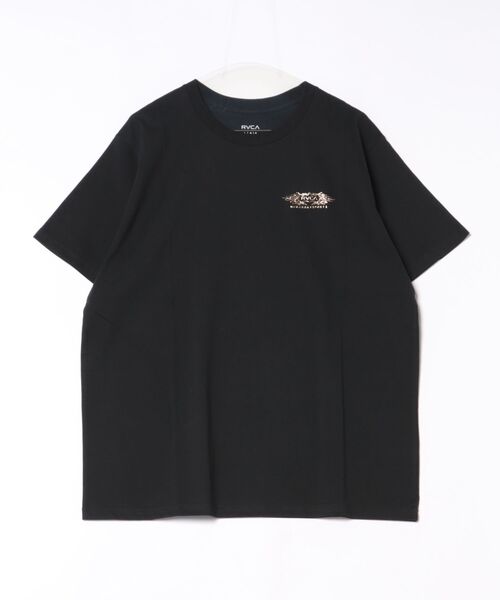 ムラサキスポーツ（ムラサキスポーツ）の「【ムラサキスポーツ限定】MURASAKI ムラサキ × RVCA ルーカ コラボレーション 半袖 Tシャツ BG04AP09（Tシャツ/カットソー・メンズ・ブラック系その他/ホワイト/ブラック系その他2・S/M/L）」の19枚目の写真