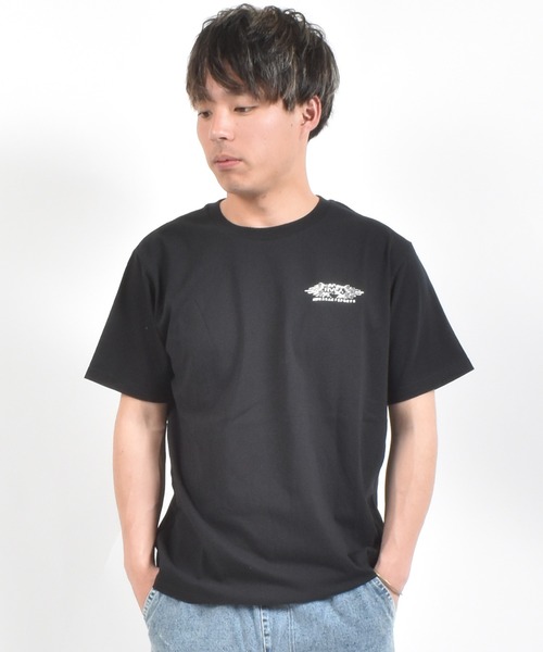 ムラサキスポーツ（ムラサキスポーツ）の「【ムラサキスポーツ限定】MURASAKI ムラサキ × RVCA ルーカ コラボレーション 半袖 Tシャツ BG04AP09（Tシャツ/カットソー・メンズ・ブラック系その他/ホワイト/ブラック系その他2・S/M/L）」の12枚目の写真