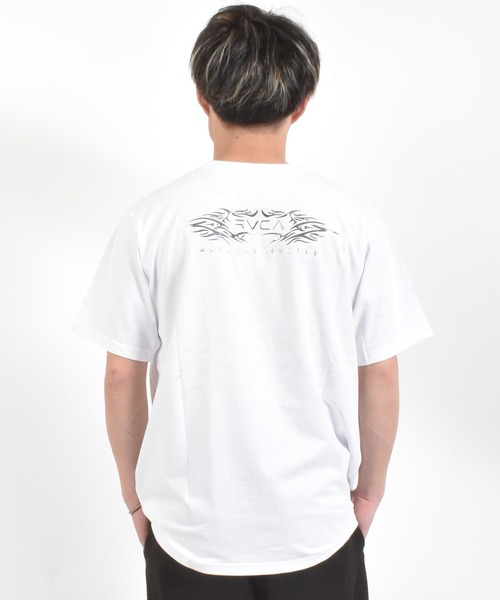 ムラサキスポーツ（ムラサキスポーツ）の「【ムラサキスポーツ限定】MURASAKI ムラサキ × RVCA ルーカ コラボレーション 半袖 Tシャツ BG04AP09（Tシャツ/カットソー・メンズ・ブラック系その他/ホワイト/ブラック系その他2・S/M/L）」の5枚目の写真
