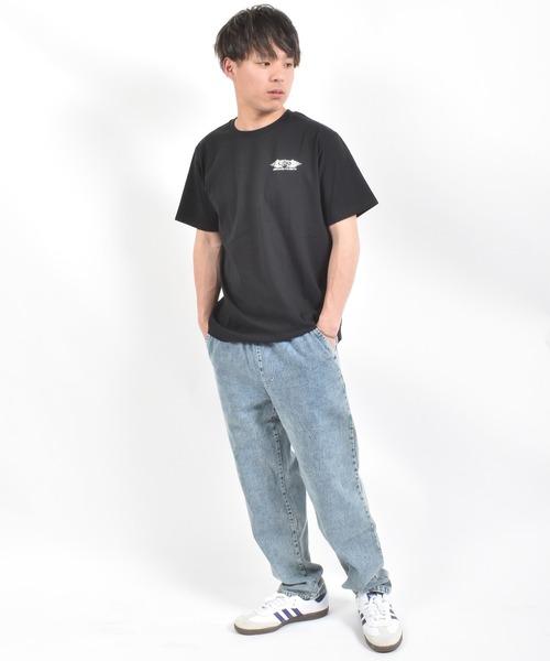 ムラサキスポーツ（ムラサキスポーツ）の「【ムラサキスポーツ限定】MURASAKI ムラサキ × RVCA ルーカ コラボレーション 半袖 Tシャツ BG04AP09（Tシャツ/カットソー・メンズ・ブラック系その他/ホワイト/ブラック系その他2・S/M/L）」の14枚目の写真