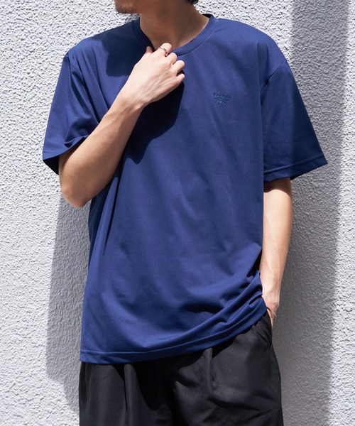 Reebok(リーボック)の「【Reebok】Reebok(リーボック)アクア 半袖Tシャツ(425767)スポーツ トレーニング フィットネス ランニング(Tシャツ/カットソー・メンズ・ホワイト/ブラック/ネイビー・L/M/LL)」の16枚目の写真